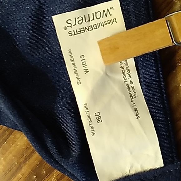 Blissful benefits 36C blue bra - Picture 3 of 4